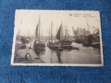 Ancienne CPA Anvers Voilier Bassin Du Kattendyck Port Vintage Époque