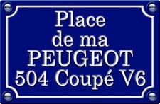 Place peugeot 504 coupé - ma,