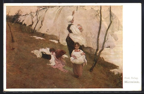 Carte postale artiste - postale, d'artiste