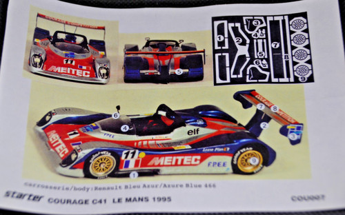 Kit starter courage c41 - 1/43,