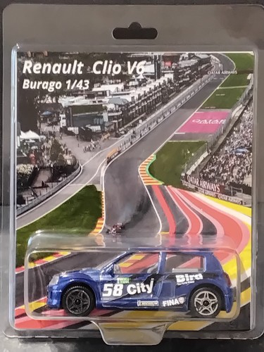 Burago renault clio - ,,