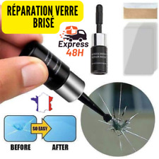 Kit Réparation Résine Pour Vitre Verre Rayé Fissuré Pare-Brise Ecran Téléphone