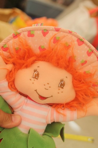 Peluche charlotte fraise - charlotte, au