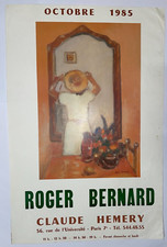 ROGER BERNARD 1985 AFFICHE