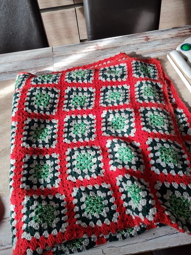 Couverture vintage crochet - vintage,