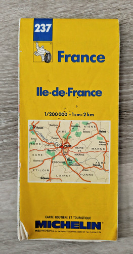Michelin carte ile de france - michelin,