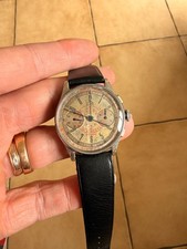 TITUS Vintage montre pour hommes Chronographe Landeron à remontage manuel