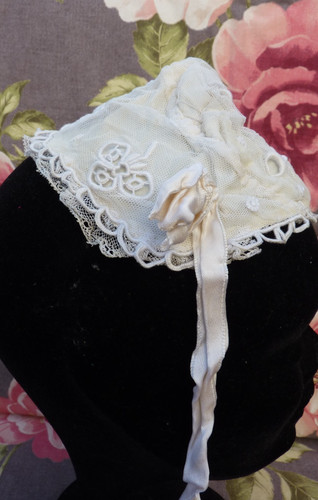 Ancien beau bonnet - ancien, baptème