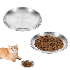 Lot de 4 gamelles plates en