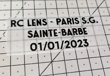 Patch détails match RC Lens - PSG   Sainte Barbe   01/01/2023