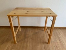 Muji Pine Wood Foldable Table