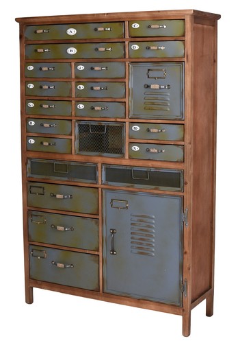 Cabinet apothicaire armoire - cabinet,