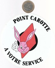 Autocollant. Tabac. POINT