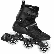 Powerslide Swell Lite 100 Inline-Skates Inliner Fitness Noir/Blanc 100mm/83A