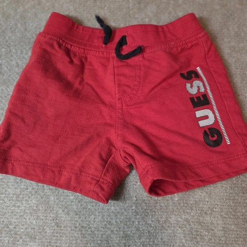 Boys toddler guess shorts red - boys,