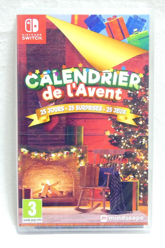 Calendrier avent jeu - calendrier, de