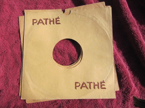 1930 pathe art deco record - art,