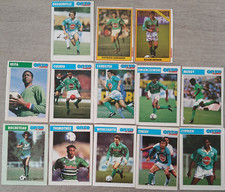 13 x fiche Onze Mondial ASSE