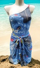 Maillot De Bain Et Pareo Diorella Size M