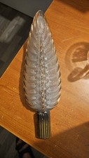 Palmette d’applique en verre