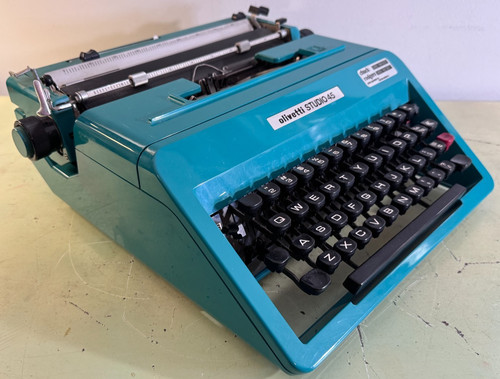 Turquoise blue olivetti studio - turquoise,