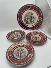 Porcelaine Assiette D.F