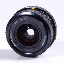 OBJECTIF PENTAX K TAKUMAR A 2,8/28mm PENTAX K lens 28mm PKA AVEC CONTACT A