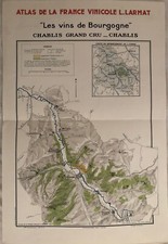 LARMAT L "LES VINS DE BOURGOGNE" CHABLIS GRAND CRU - CHABLIS  1942