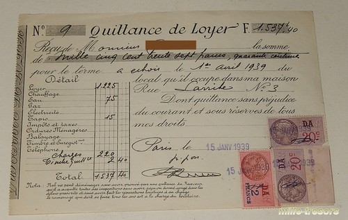 Quittance loyer janvier - quittance,