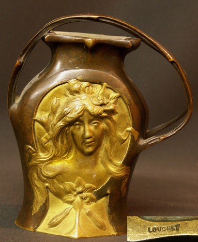 1900 très rare vase bronze - aa,
