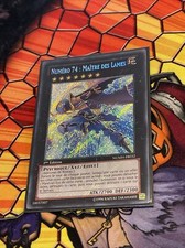 Yu-Gi-Oh! Numéro 74 Maitre Des Lames, Numh-FR032 Secrète Rare 1ère édition 