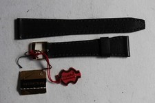 MIREXAL Bracelet pour montre cuir noir 18 mm (43795)