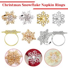 Ronds De Serviette Flocon De