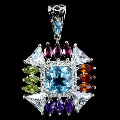 Pendentif argent sterling - pendentif, en