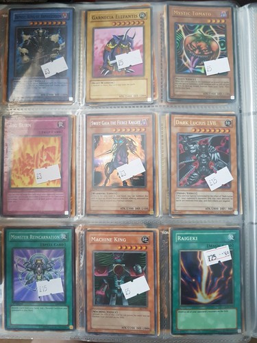 Selection yugioh cards - yugioh,