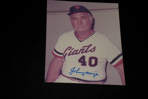 Hof johnny mize - hof, signed
