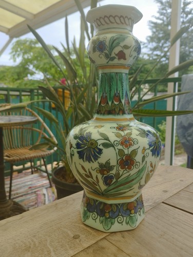 Vase faïence émaillée - vase,