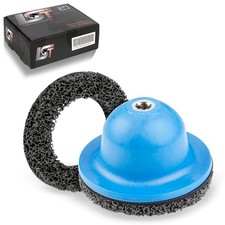 Frotteur de Moyeu Roue 1/2 " 150 MM + Zusatzpad Topfschleifer Grand Dérouillage