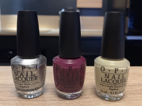 Lot vernis opi p - 3,