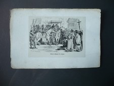 GRAVURE  ENTREE DE CHARLES VII