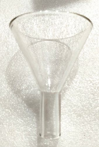 Entonnoir verre epaisseur 4 - entonnoir, en