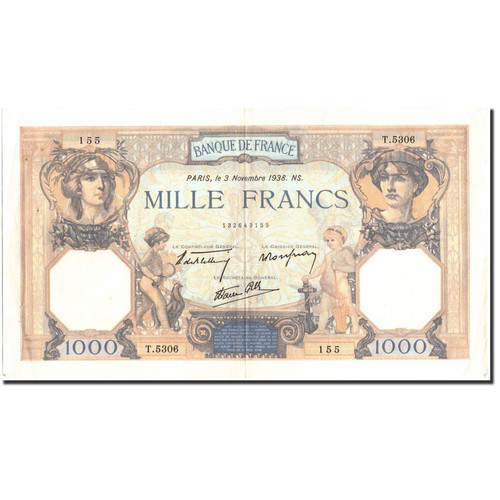Billet france 1000 - france,, francs,