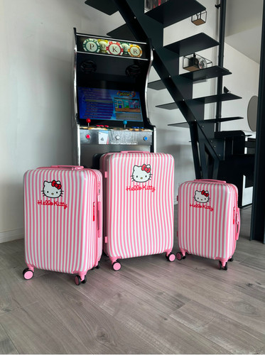 Lot 3 valises hello - valises,