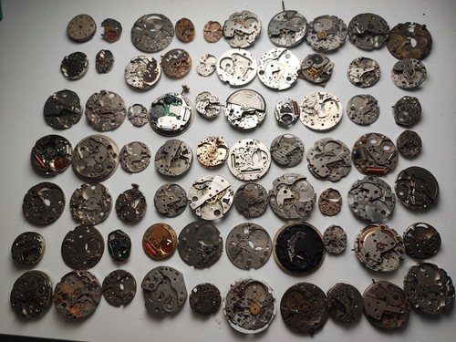 Mix watch main plate platina - plate,