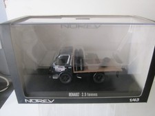 1/43 NOREV CAMION FOURGON PORTEUR RENAULT 2,5 T GALION PLATEAU CHARBONNIER 1959