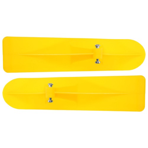 Yellow scooter snow sled - yellow,