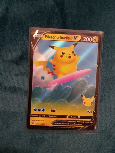 Carte pokémon pikachu - pokémon,