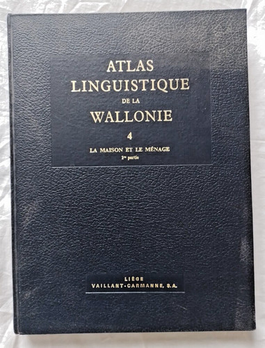 Atlas linguistique la - atlas, de
