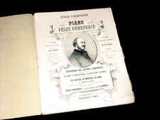 tyrolienne favorite partition piano 1865 Félix Godefroid