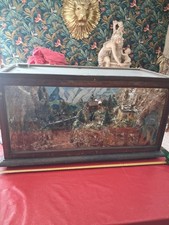 Ennorme Creche Ancienne Vitrine Carbonel Devoissoux Devineau ?? XIX eme 